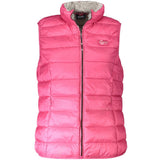 Norway 1963 Veste sans manches en polyamide rose pour femmes
