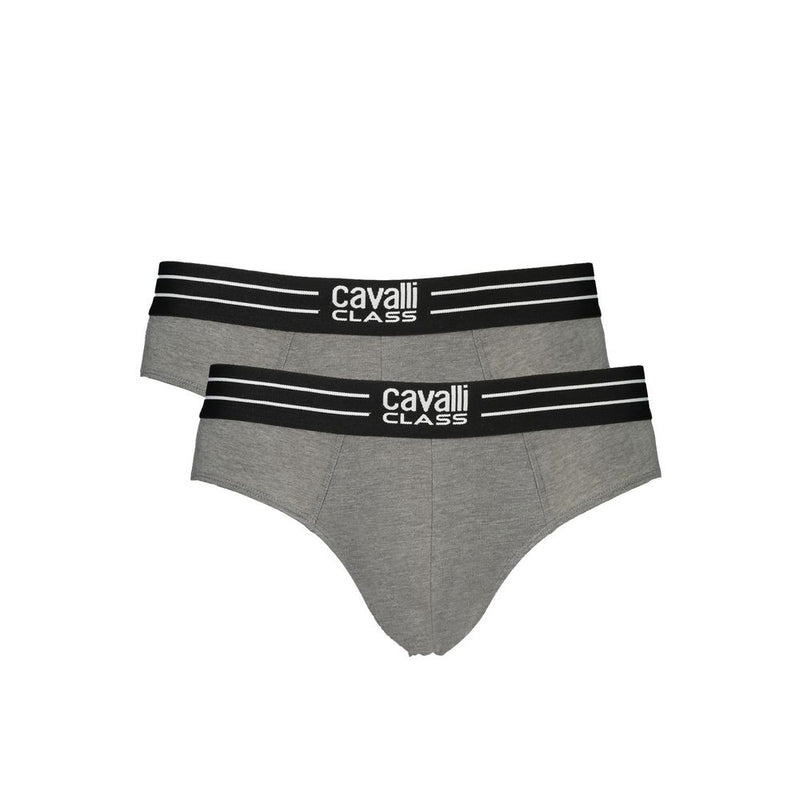 Cavalli Class Brown Cotton Men Underwear - Luxury Comfort