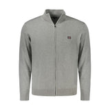 Gilet cardigan homme en polyester brun, Norvège 1963