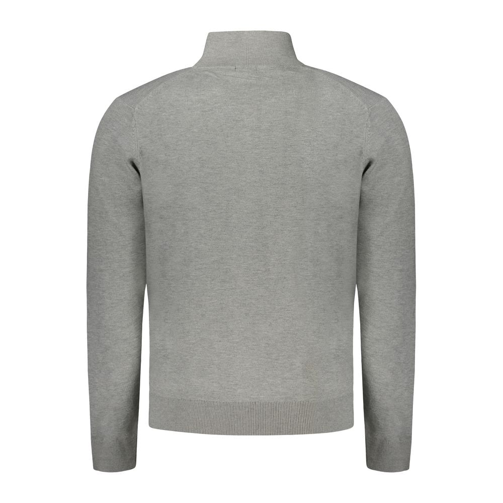 Gilet cardigan homme en polyester brun, Norvège 1963