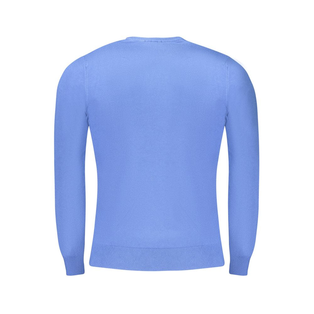 Pull en viscose bleu Cavalli Class pour homme
