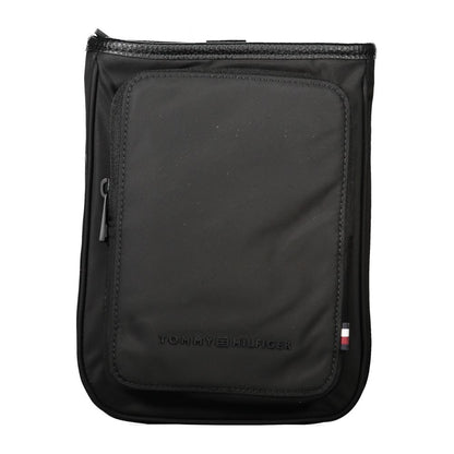 Tommy Hilfiger Zwarte Polyester Heren Schoudertas