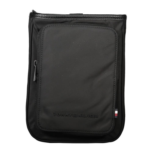 Tommy Hilfiger Zwarte Polyester Heren Schoudertas