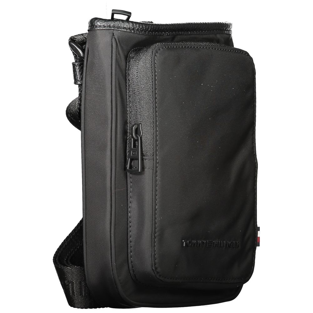 Tommy Hilfiger Zwarte Polyester Heren Schoudertas