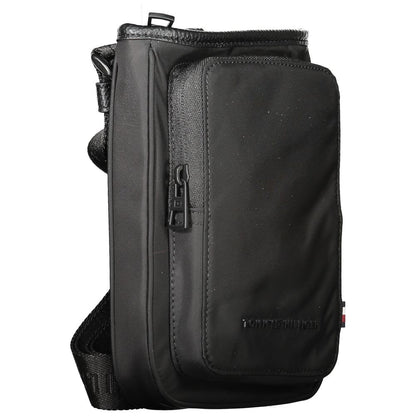 Tommy Hilfiger Zwarte Polyester Heren Schoudertas