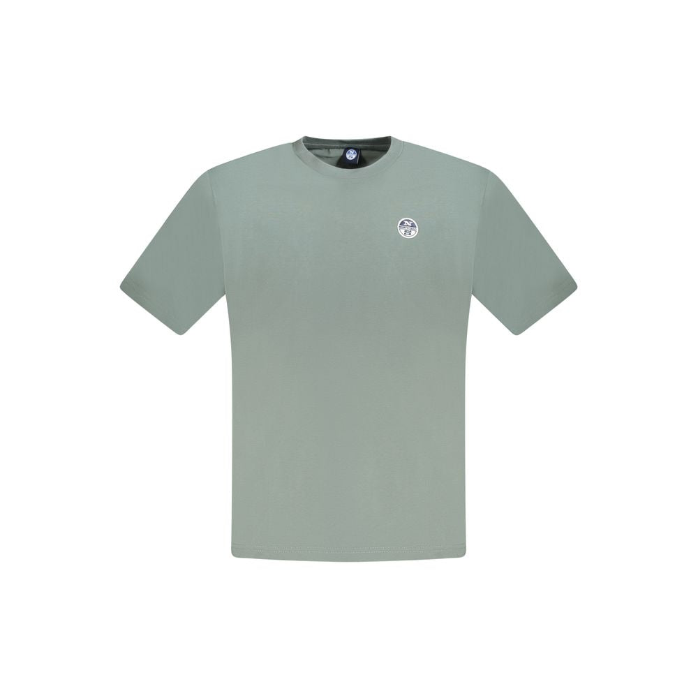 T-shirt homme en coton vert North Sails
