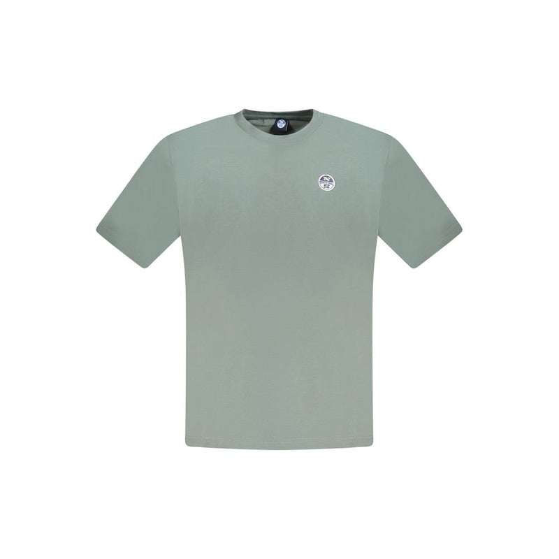 T-shirt homme en coton vert North Sails