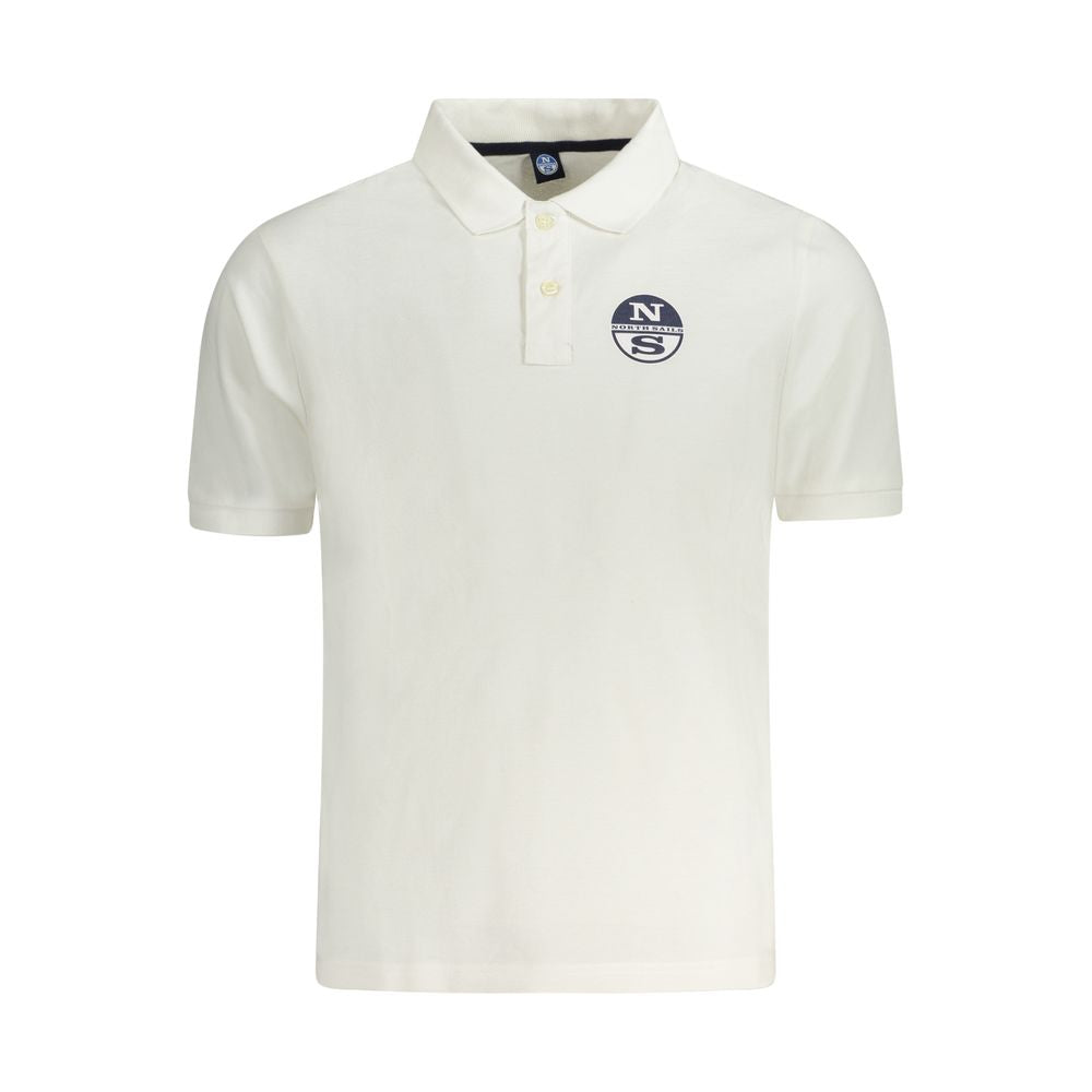 Polo homme en coton blanc North Sails