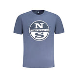 T-shirt en coton bleu pour homme de la marque North Sails