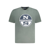 T-shirt homme en coton vert North Sails