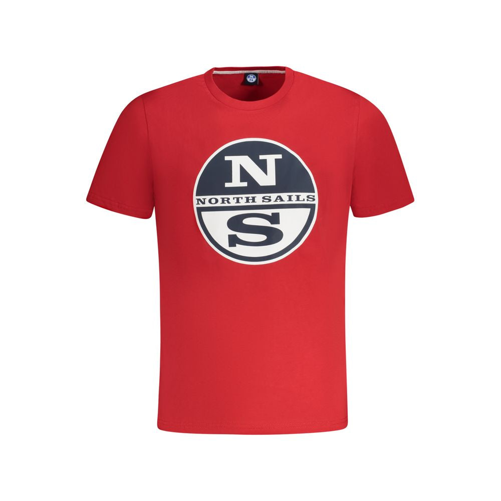 T-shirt homme en coton rouge North Sails