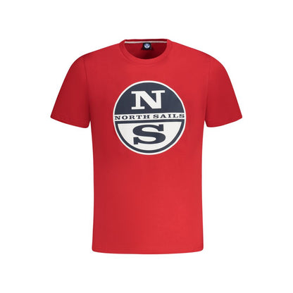 North Sails Rood Katoenen Heren T-Shirt
