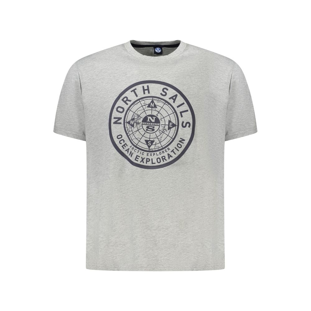 T-shirt homme en coton marron North Sails