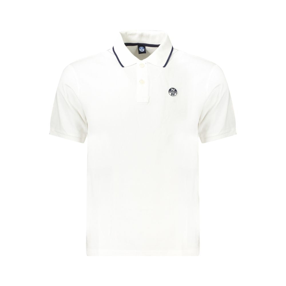 Polo homme en coton blanc North Sails