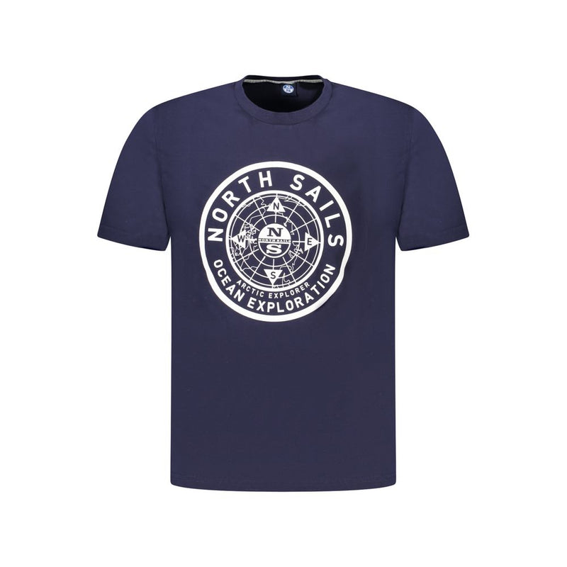 T-shirt en coton bleu pour homme de la marque North Sails