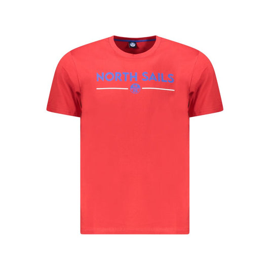 North Sails Rood Katoenen Heren T-Shirt