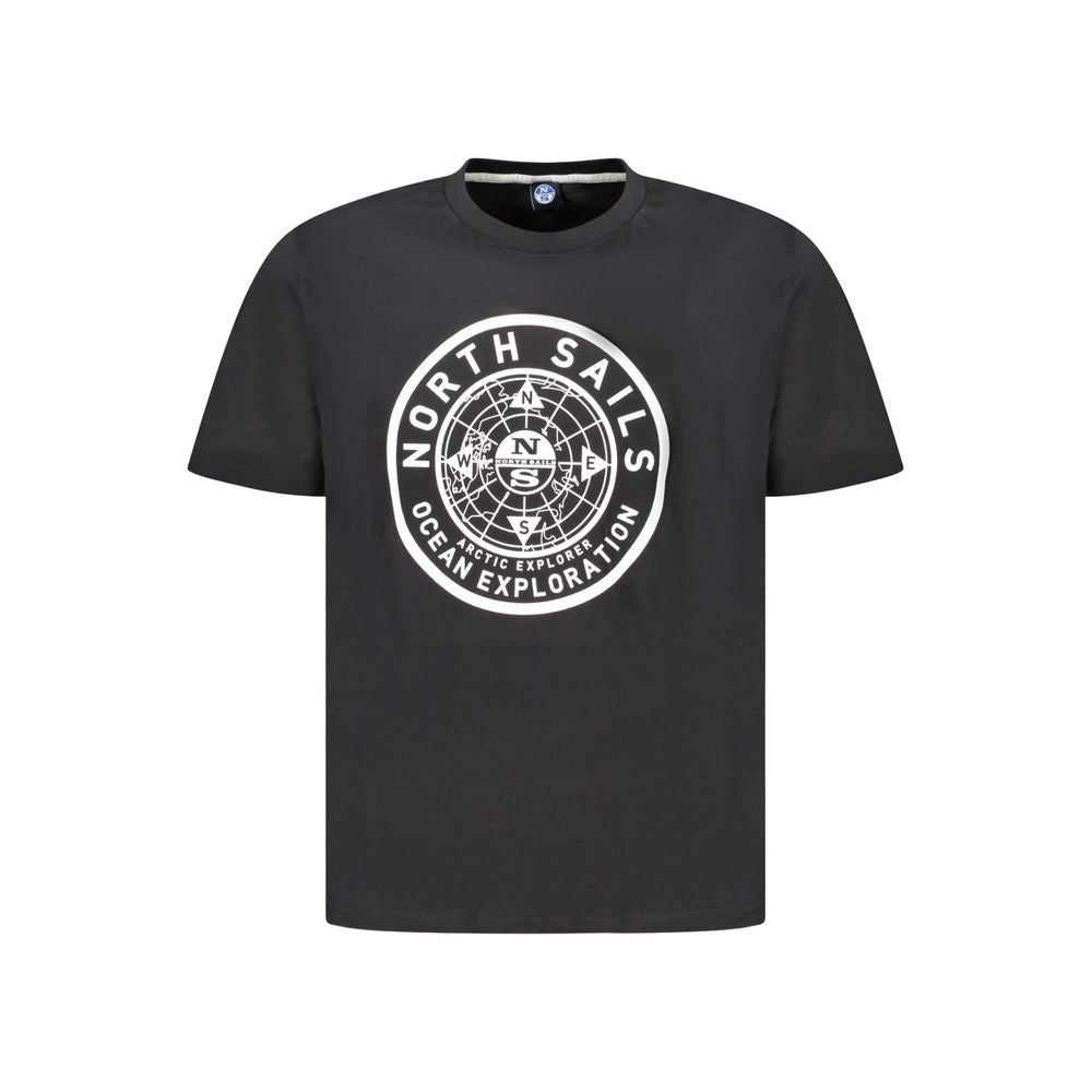 T-shirt homme en coton noir North Sails