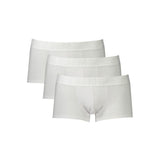 Bikkembergs Tonal Parigamba White Boxer Shorts for Men