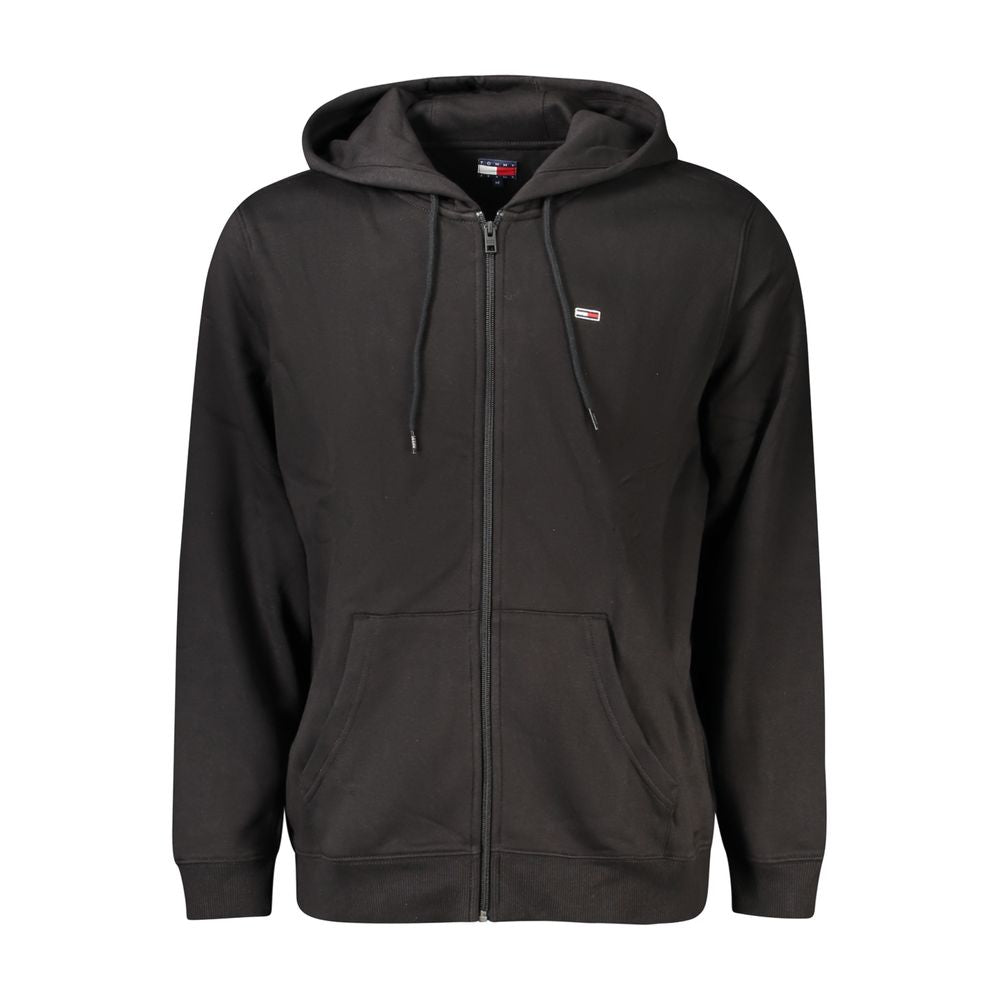 Pull en coton noir pour homme Tommy Hilfiger
