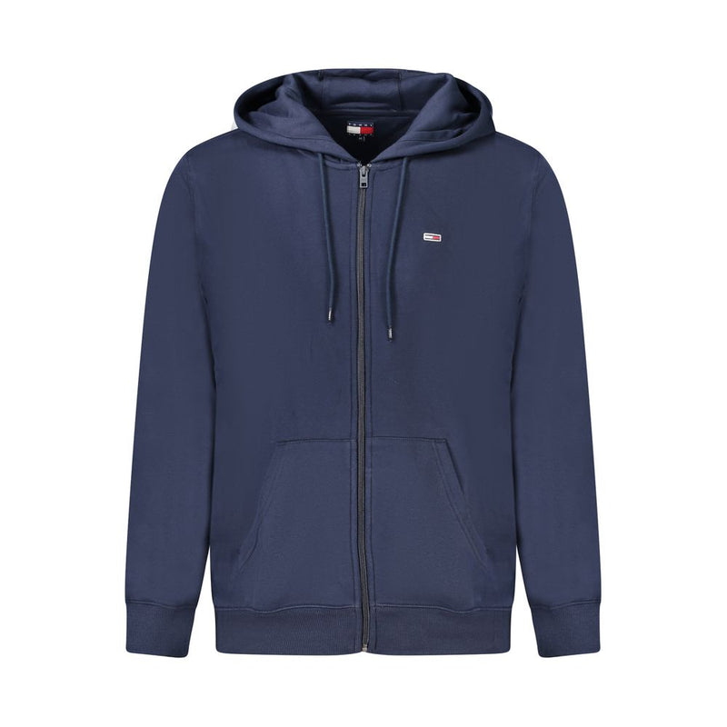 Tommy Hilfiger blauwe katoenen heren trui