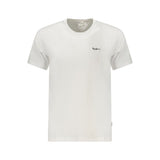 T-shirt homme en coton blanc Pepe Jeans