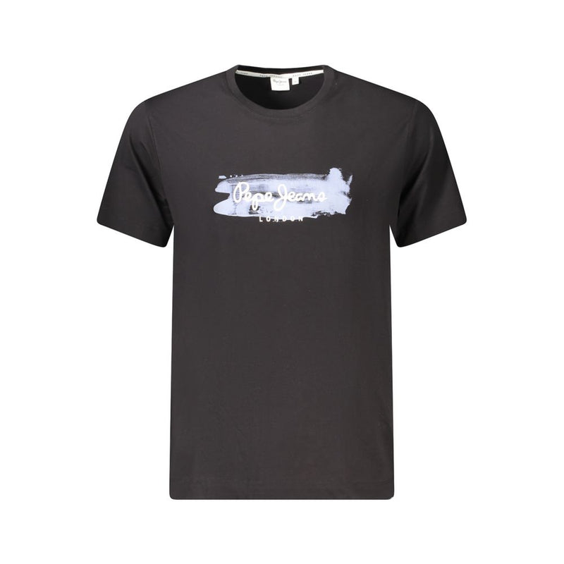 Pepe Jeans zwart katoenen heren T-shirt