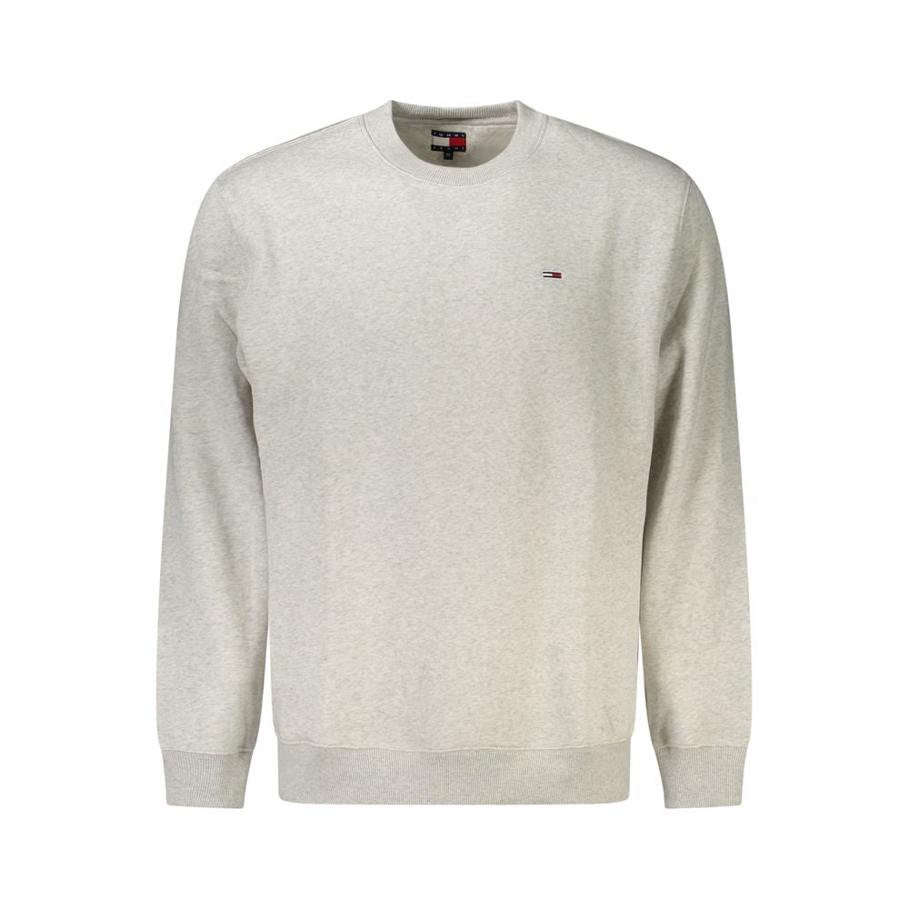 Pull en coton gris pour homme Tommy Hilfiger