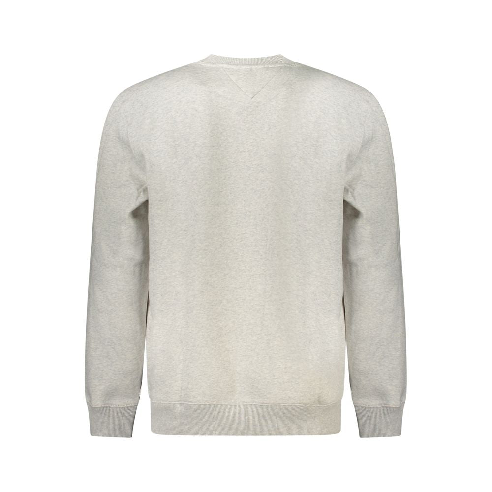 Pull en coton gris pour homme Tommy Hilfiger