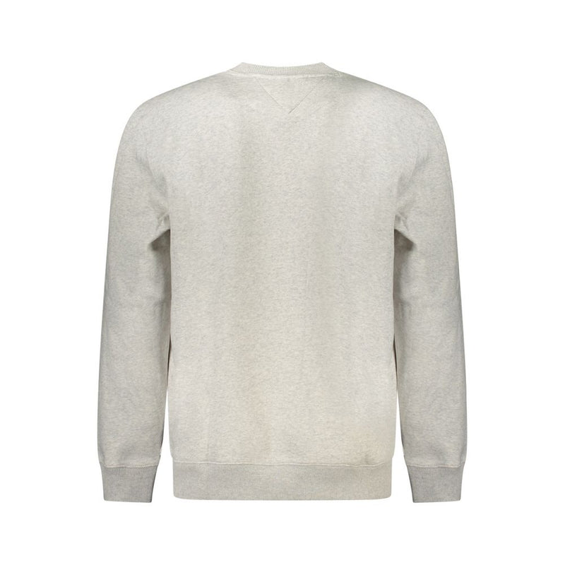 Pull en coton gris pour homme Tommy Hilfiger