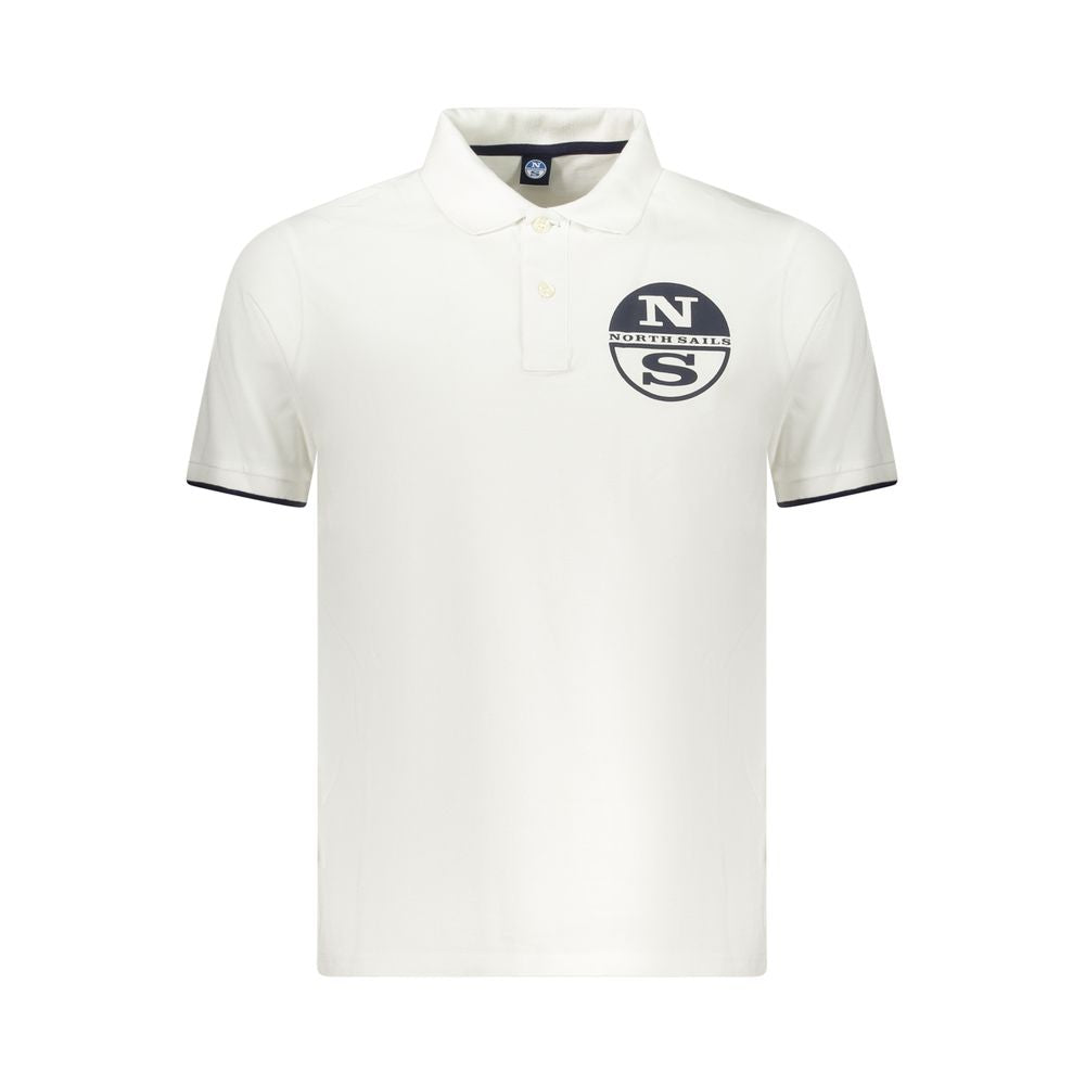 Polo homme en coton blanc North Sails