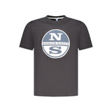 T-shirt homme en coton noir North Sails