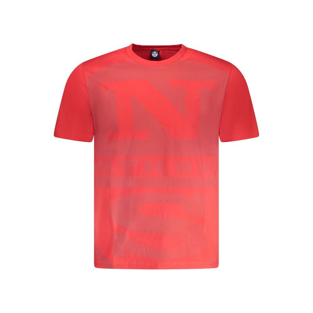 T-shirt homme en coton rouge North Sails