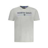 T-shirt homme en coton marron North Sails