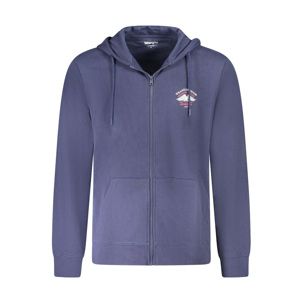 Pull en coton bleu Wrangler pour homme