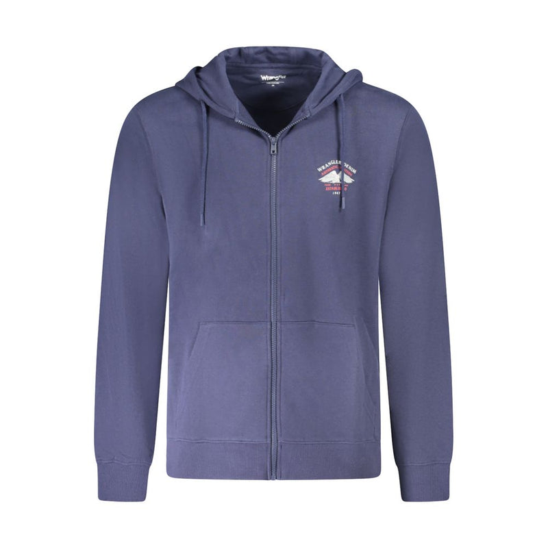 Pull en coton bleu Wrangler pour homme