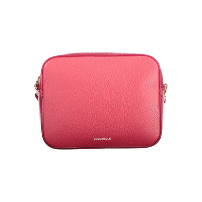 Sac à main Coccinelle en cuir rouge pour femme
