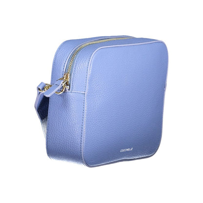 Sac à main Coccinelle en cuir bleu clair pour femme