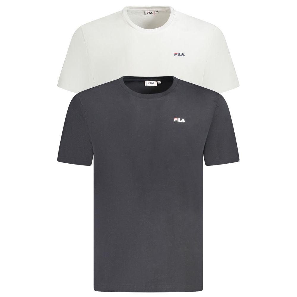 T-shirt homme en coton blanc Fila