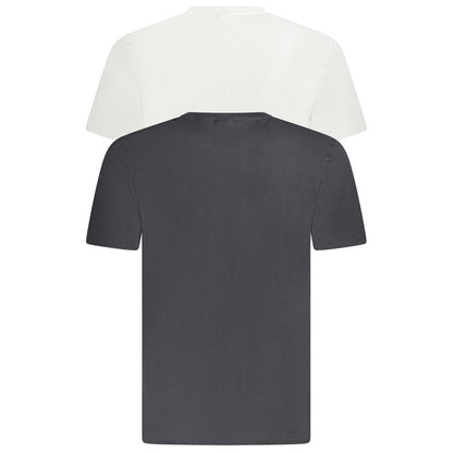 T-shirt homme en coton blanc Fila