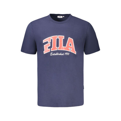 Fila blauw katoenen heren T-shirt