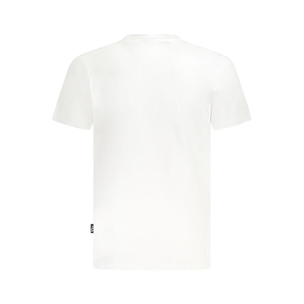 Fila wit katoenen unisex T-shirt