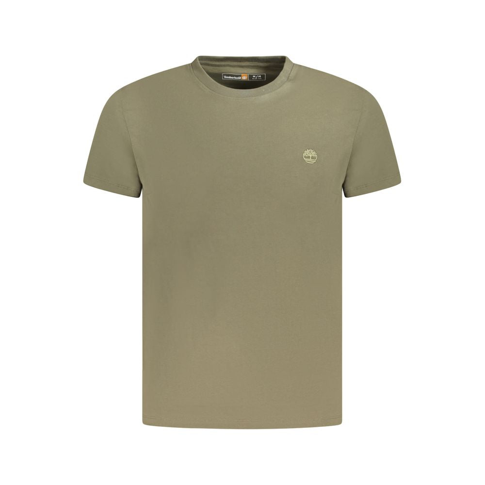 Chemise en coton verte pour homme Timberland