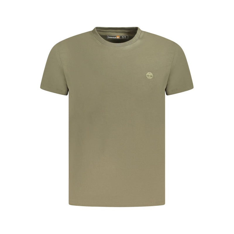 Chemise en coton verte pour homme Timberland