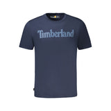 T-shirt en coton bleu Timberland