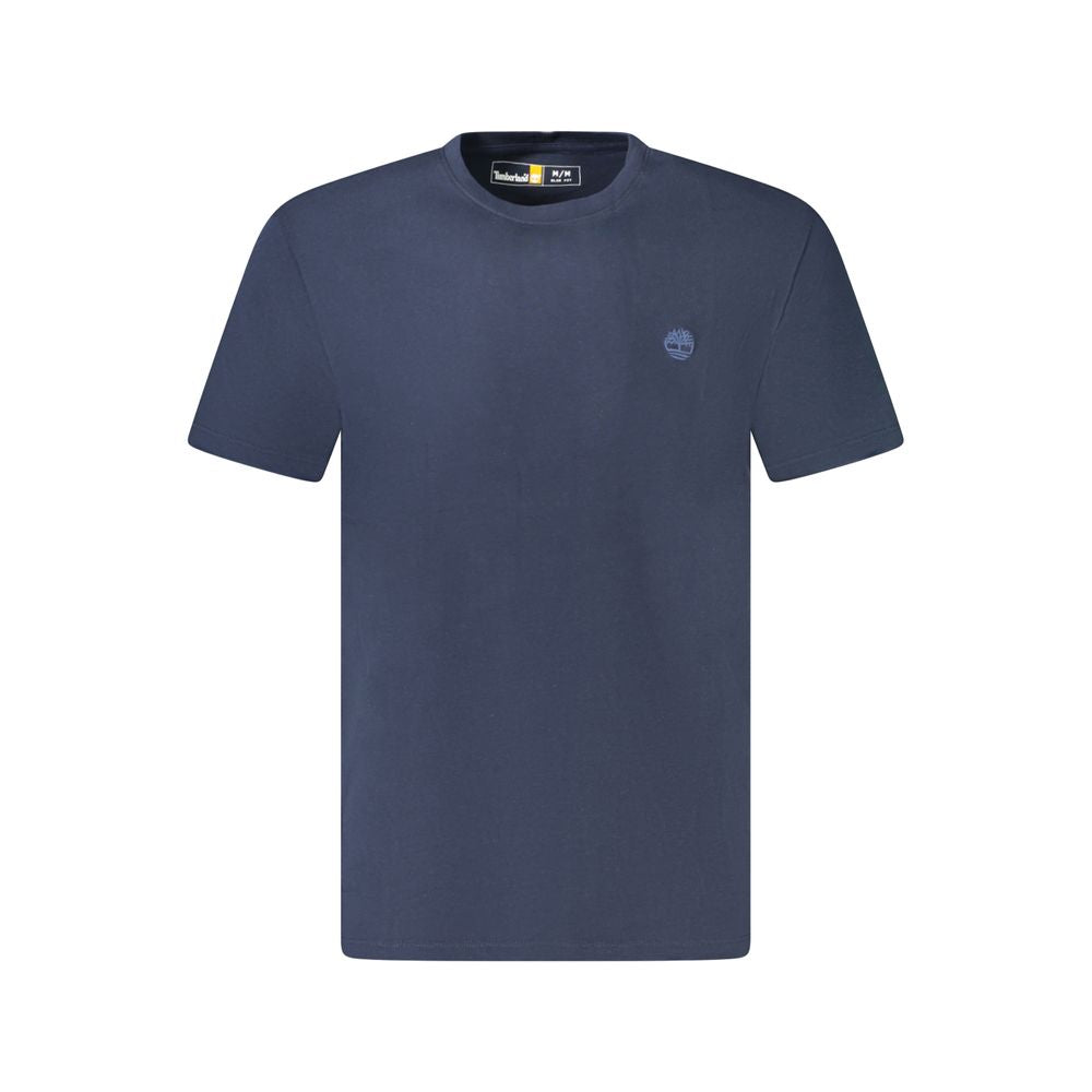 T-shirt en coton bleu Timberland