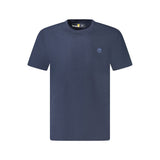 T-shirt en coton bleu Timberland