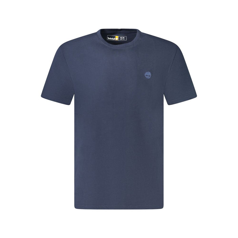 T-shirt en coton bleu Timberland
