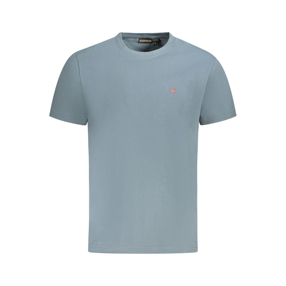 T-shirt Napapijri en coton brun pour homme