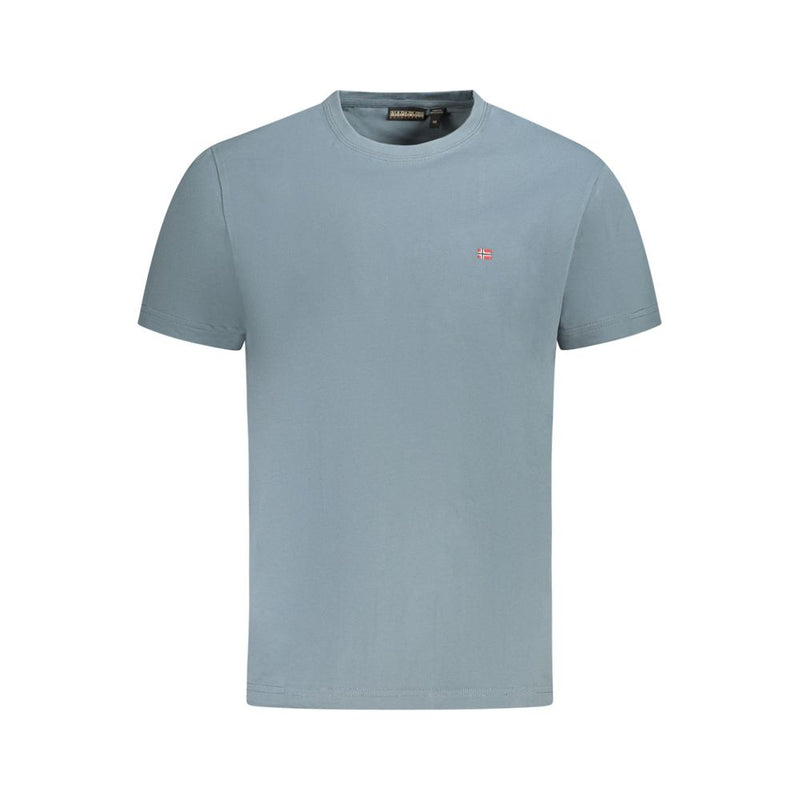 Napapijri Brown Cotton Men T-Shirt