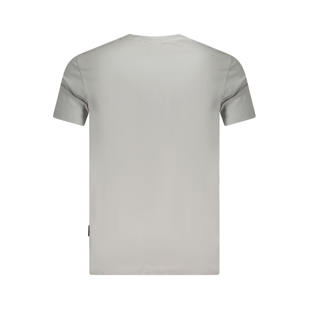 T-shirt Napapijri en coton brun pour homme